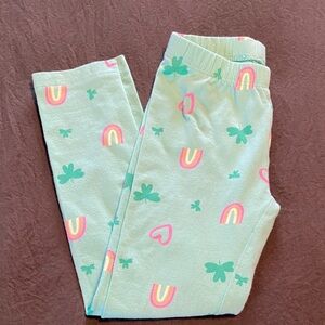 Cat & Jack Shamrock Leggings